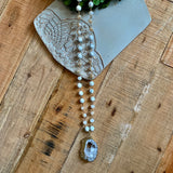 Kennett Wharf Lane Stone and Crystal Necklace